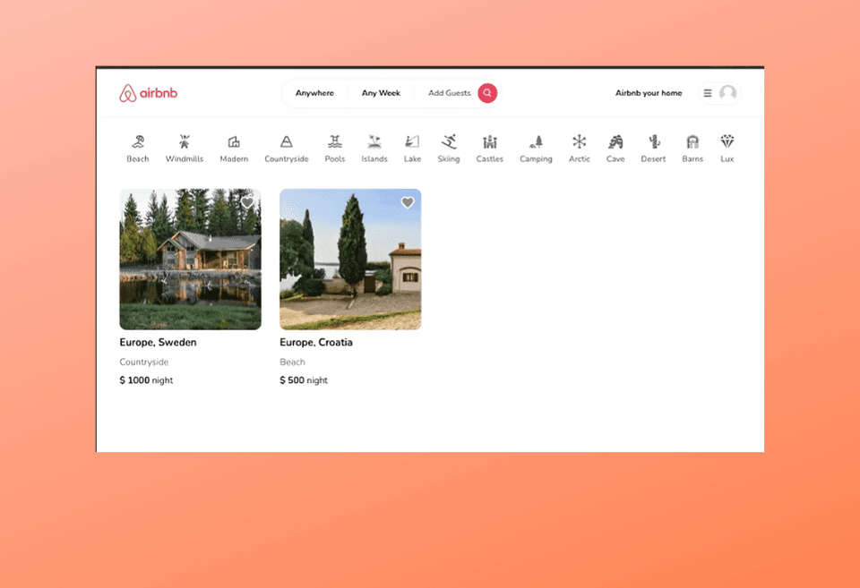 Airbnb Clone